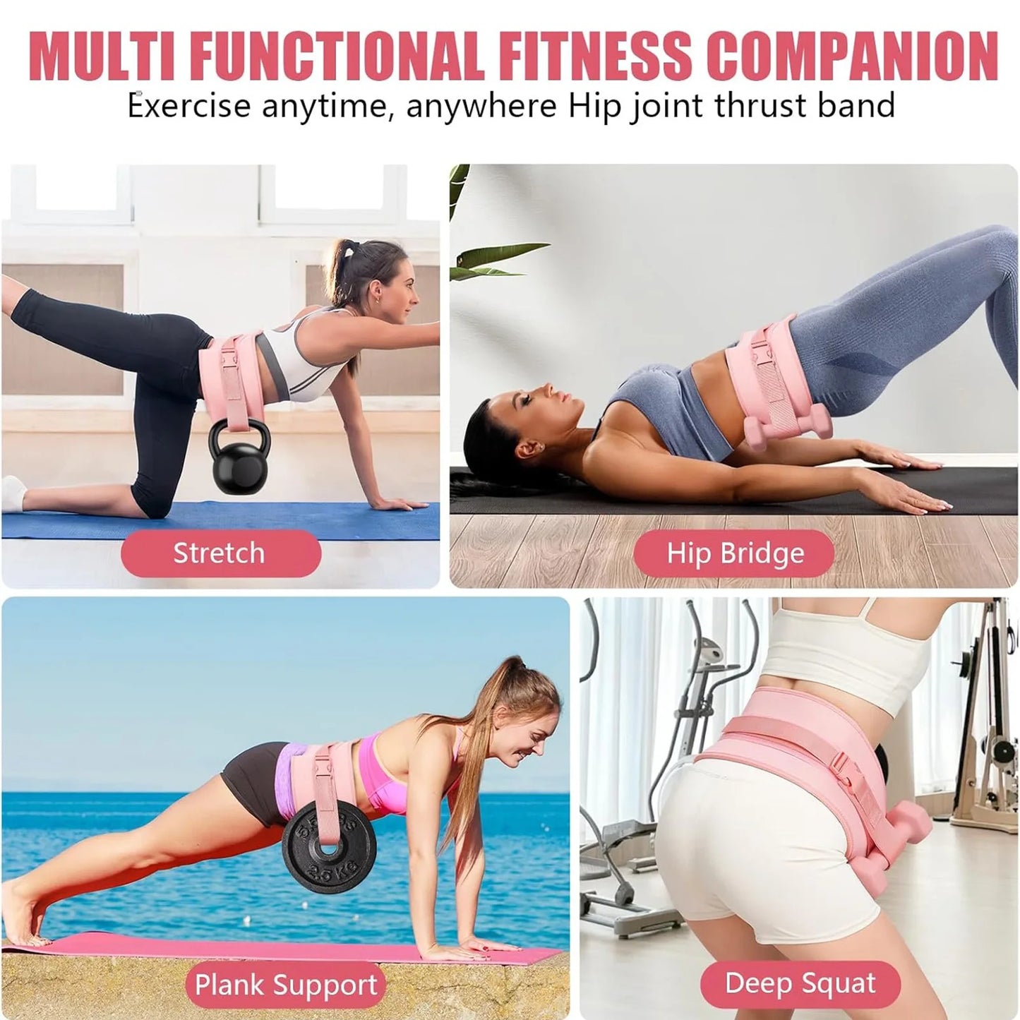 FitKit Hip Thrust Belt