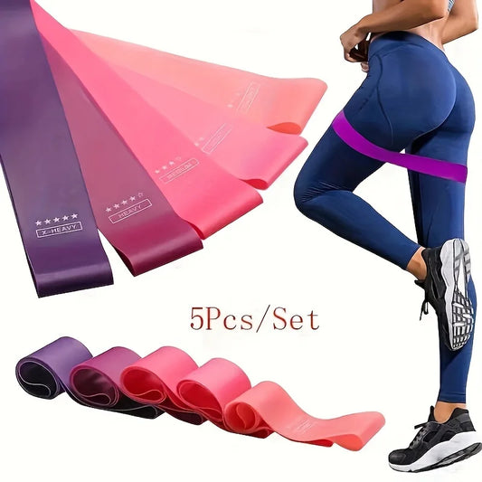 FitKit 5-Piece TPE Resistance Band Set