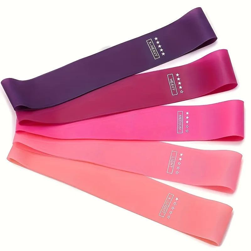 FitKit 5-Piece TPE Resistance Band Set