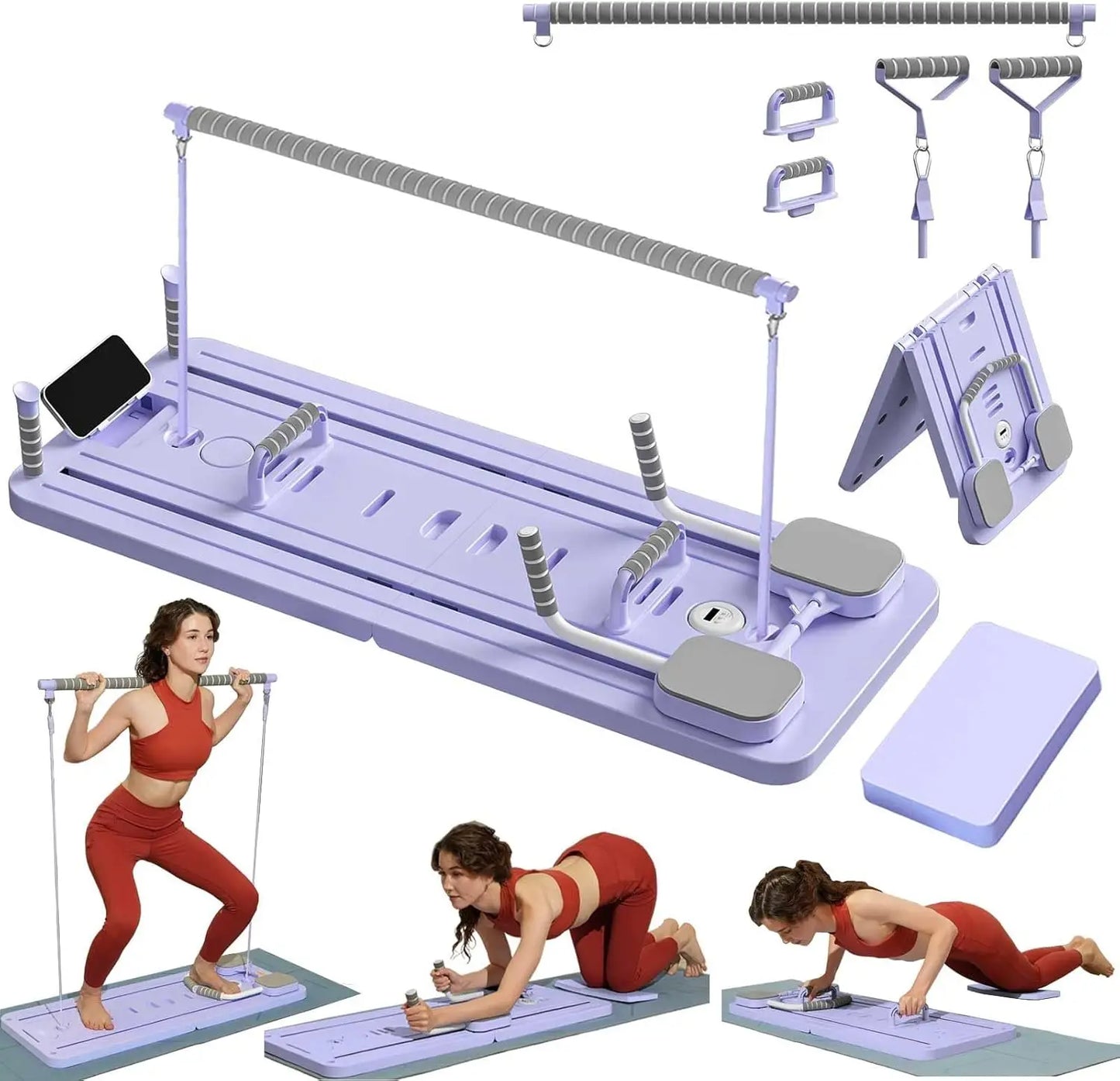 FitKit All-in-One Pilates Reformer Board