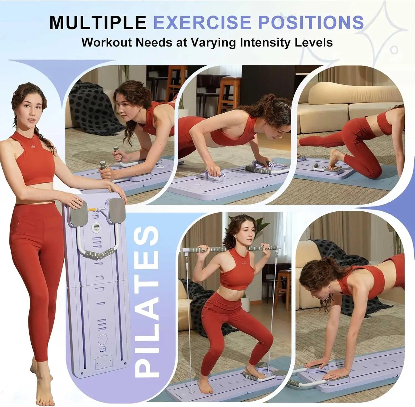 FitKit All-in-One Pilates Reformer Board