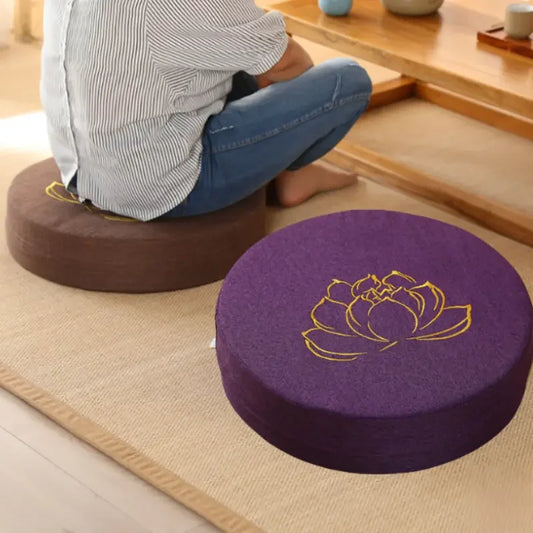 FitKit Round Meditation Cushion